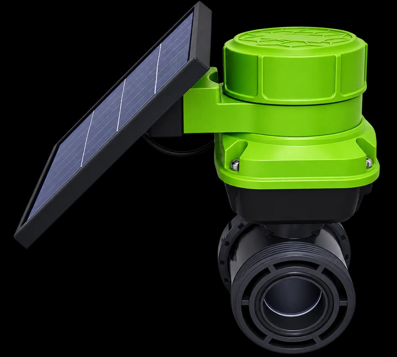 Solar-Powered Water Flow Controller